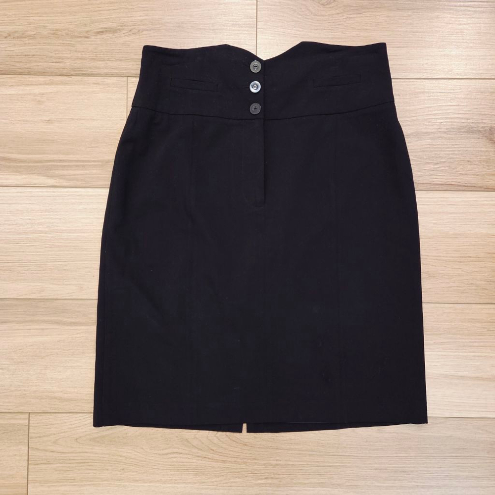 Kensie high waisted Black Pencil Skirt Size 10